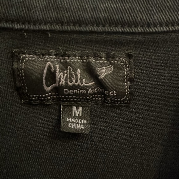 Crop denim jacket - Picture 3 of 9